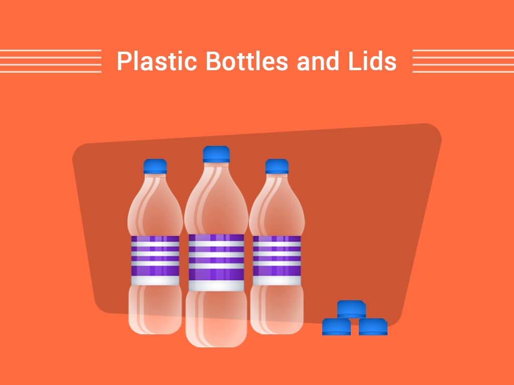 Plastic Bottles and Lids