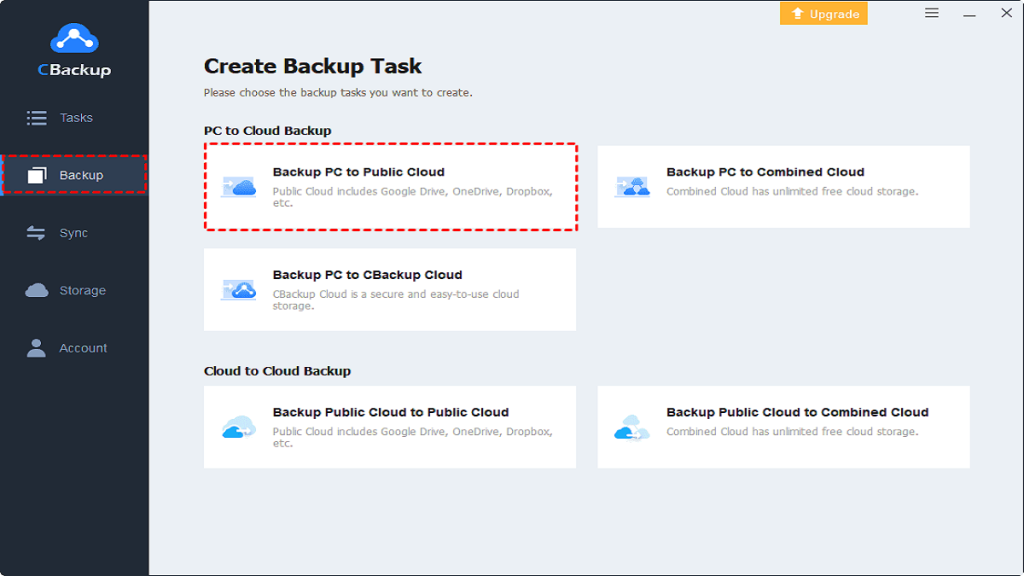 Personal Cloud Backup Software